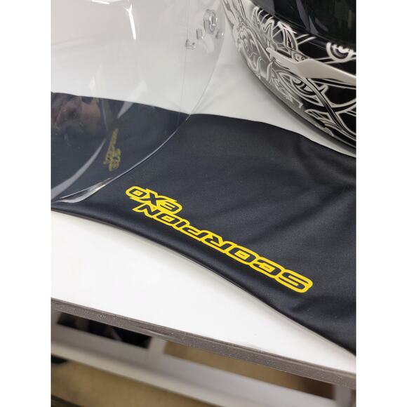 Scorpion EXO-R410 Orchid Graphic Helmet White, Size S - Picture 11 of 11